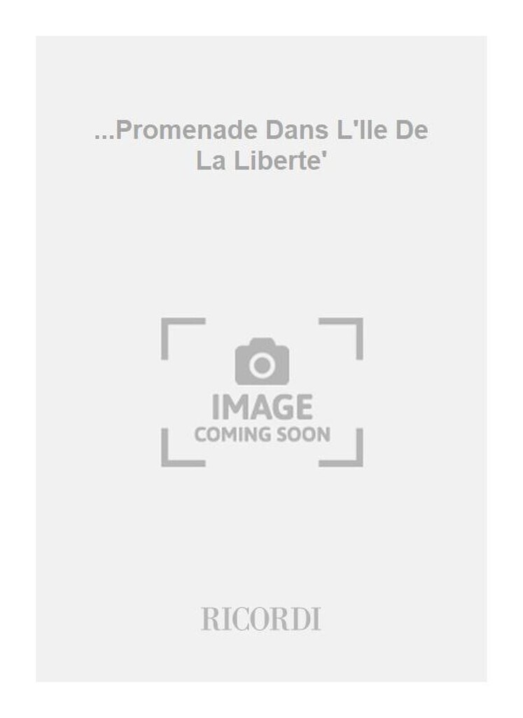 ...Promenade Dans L'Ile De La Liberte'